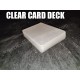 TRANSPARENT CLEAR CARD DECK