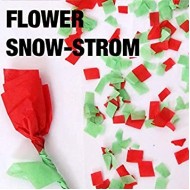 Flower Snow Storm