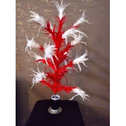 Vanishing Cane To Flower Magnetic (Red & white)