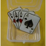 MAGICIAN’S LAPEL PIN – 4 ACES