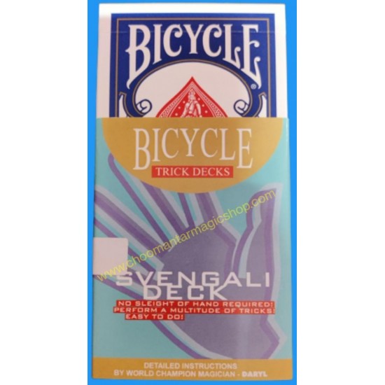 SVENGALI DECK Bicycle (BLUE)