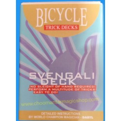 SVENGALI DECK Bicycle (BLUE)