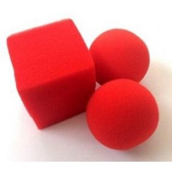 SPONGE BALLS TO CUBE