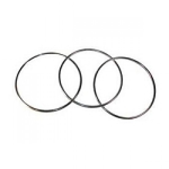 3 Linking Rings (steel pipe) Magnetic Lock 12"